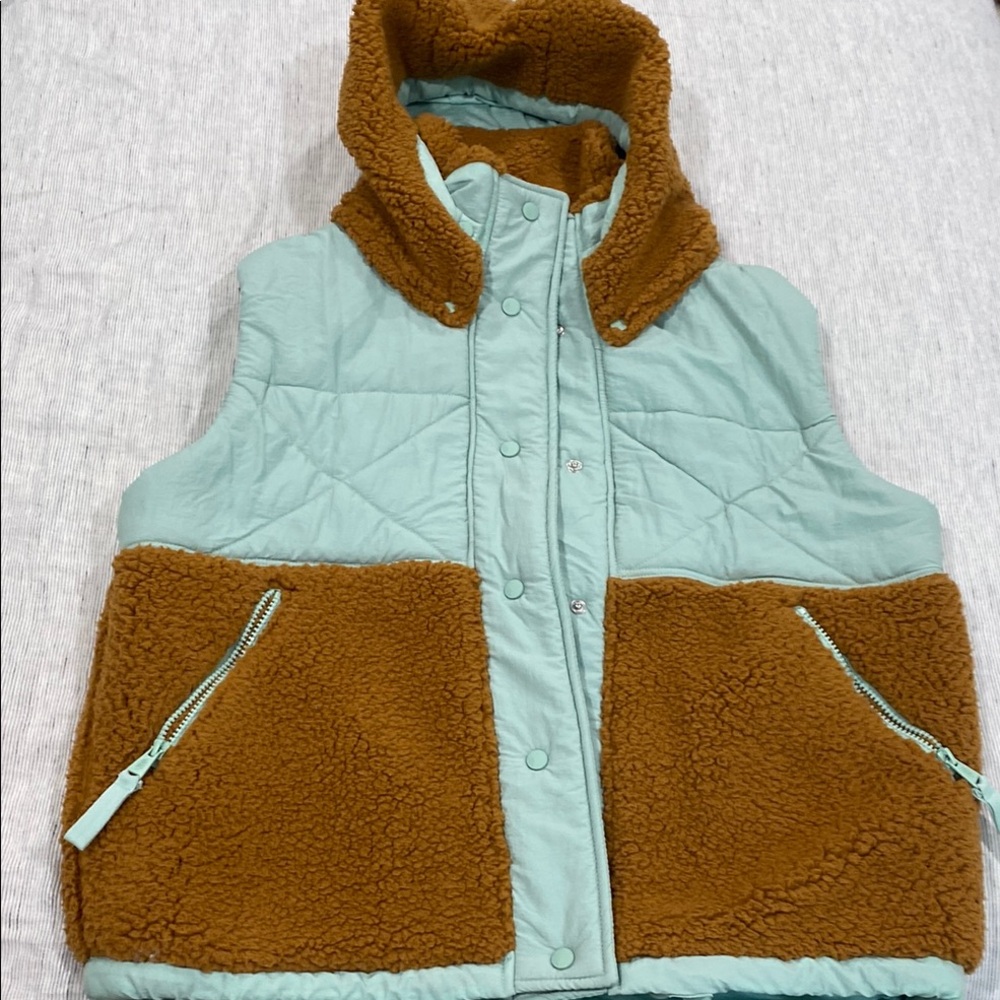FP Movement by Free People Mint and Brown Vest